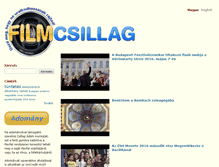 Tablet Screenshot of filmcsillag.net